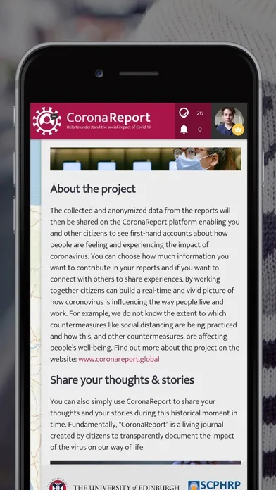 تصاویر CoronaReport