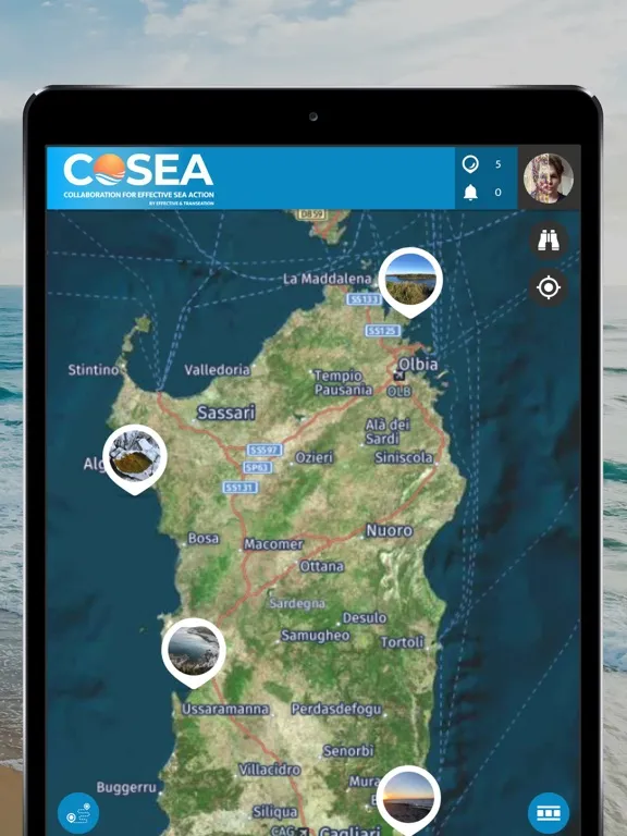 Capturas de pantalla de COSEA iPad 