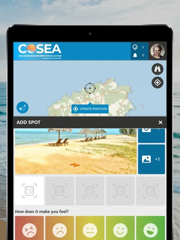 Capturas de pantalla de COSEA iPad 
