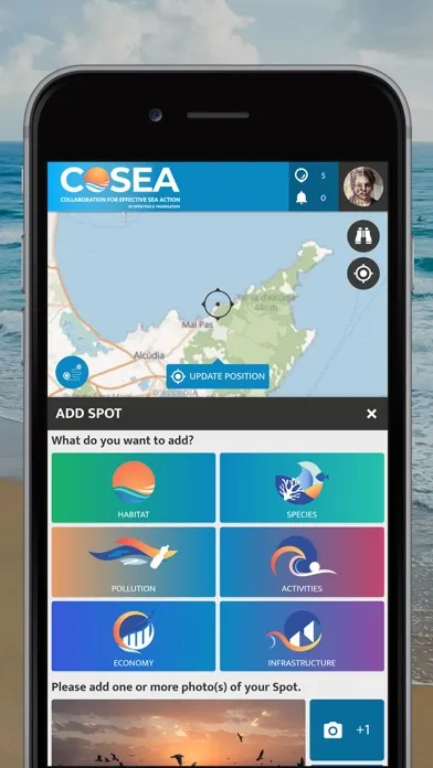 Capturas de pantalla de COSEA