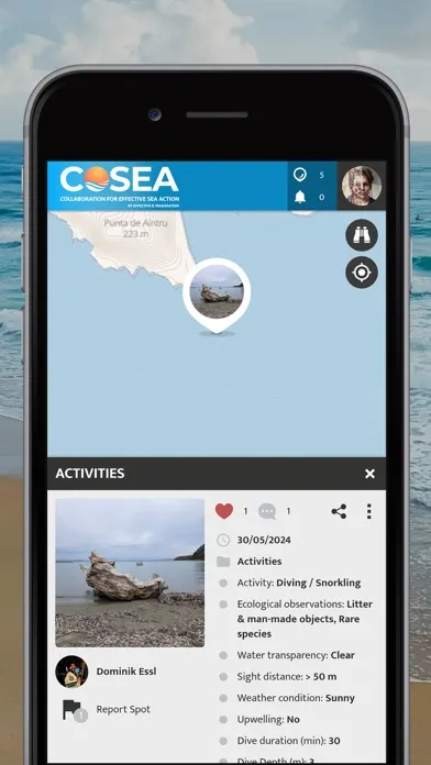 Capturas de pantalla de COSEA