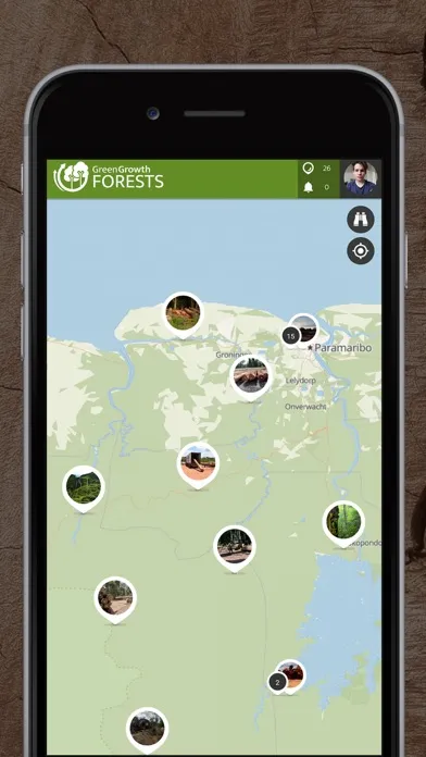 Ảnh chụp màn hình của Green Growth Forests