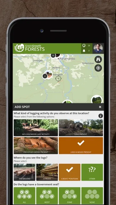 Ảnh chụp màn hình của Green Growth Forests