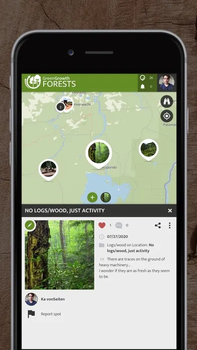 Ảnh chụp màn hình của Green Growth Forests
