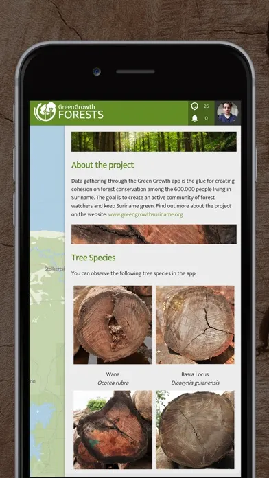 Ảnh chụp màn hình của Green Growth Forests
