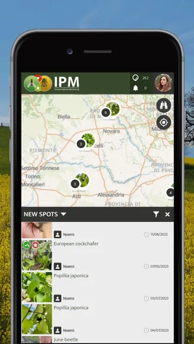 Captures d'écran de IPM Popillia Pest Management