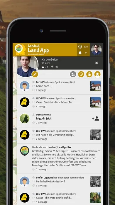 Landauf LandApp BW | SPOTTERON স্ক্রিনশট