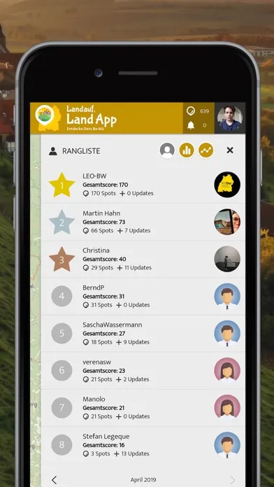 Landauf LandApp BW | SPOTTERON স্ক্রিনশট