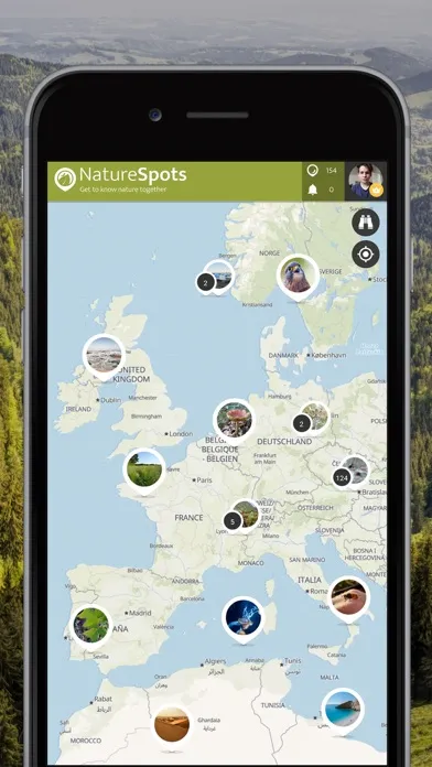 NatureSpots - observe nature سکرین شاٹس