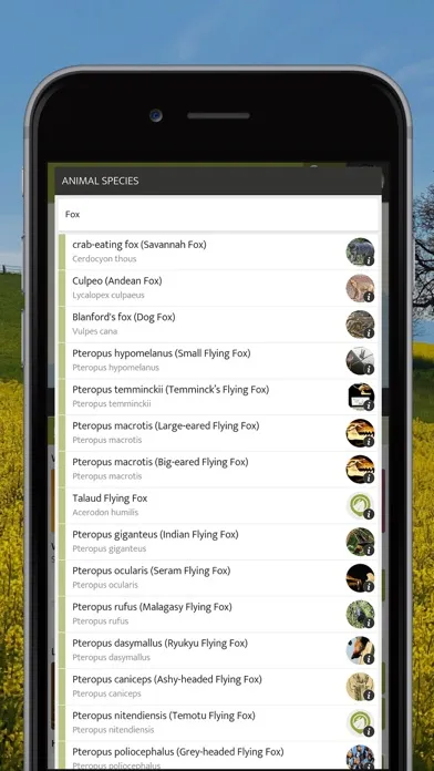 NatureSpots - observe nature سکرین شاٹس