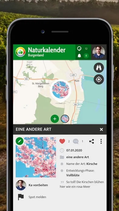 Capturas de pantalla de Naturkalender Burgenland