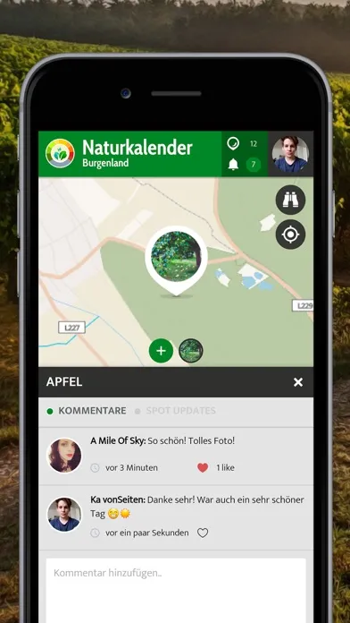 Capturas de pantalla de Naturkalender Burgenland
