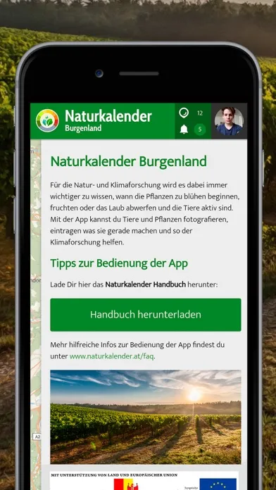 Capturas de pantalla de Naturkalender Burgenland