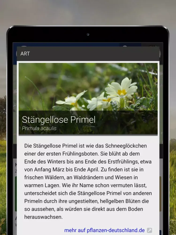 Zrzuty ekranu Naturkalender Niederösterreich iPad 