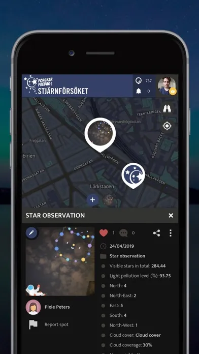 Screenshot di Star-Spotting | SPOTTERON