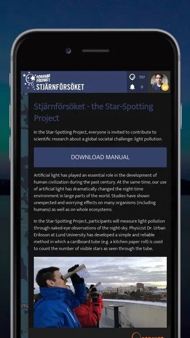 Screenshot di Star-Spotting | SPOTTERON