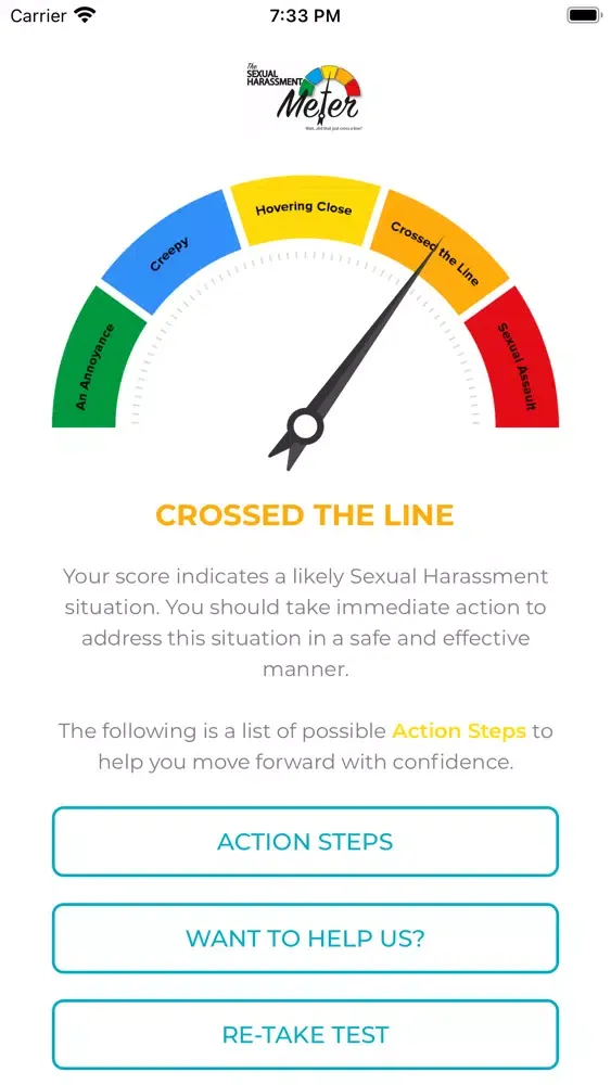 تصاویر Sexual Harassment Meter
