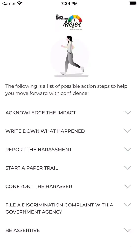تصاویر Sexual Harassment Meter