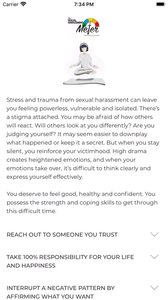 تصاویر Sexual Harassment Meter