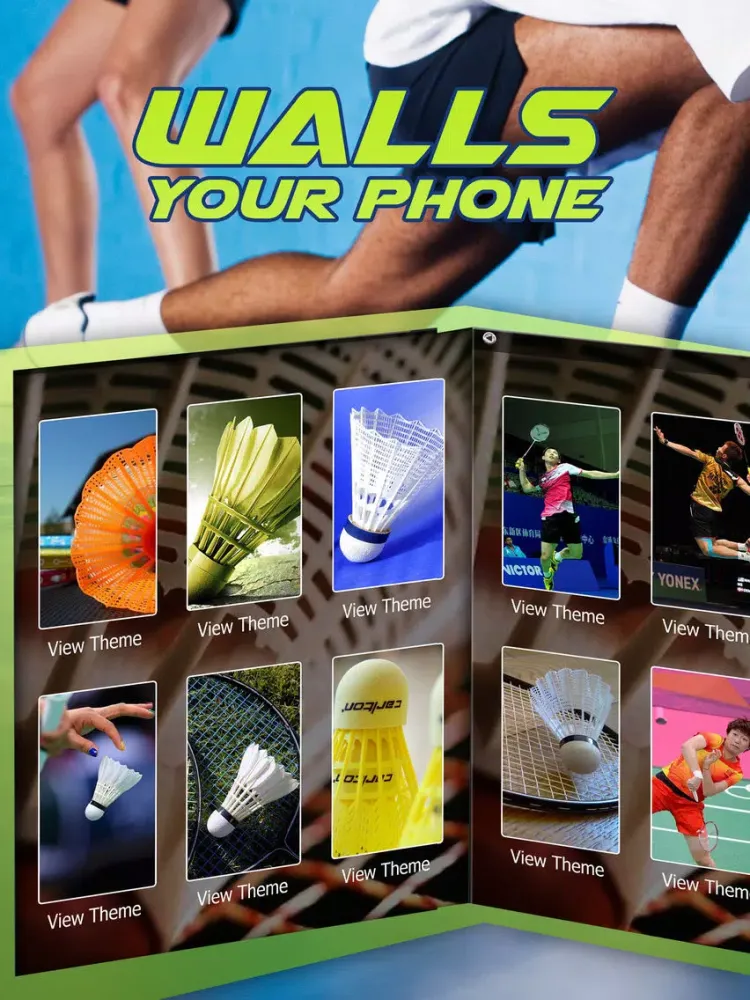 Capturas de pantalla de Badminton Sports Retina Wallpapers iPad 