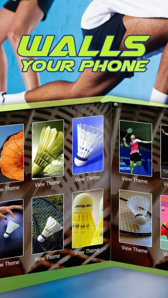 Capturas de pantalla de Badminton Sports Retina Wallpapers