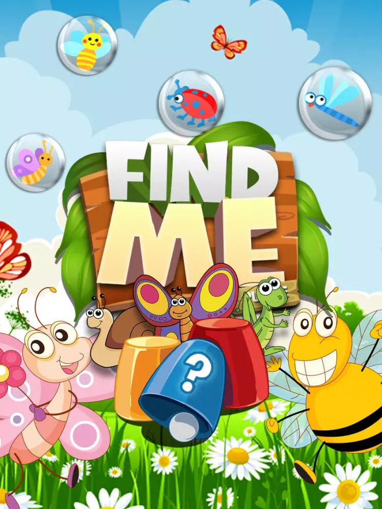 Capturas de pantalla de Finding Hidden Insects Picture Shuffle Game iPad 