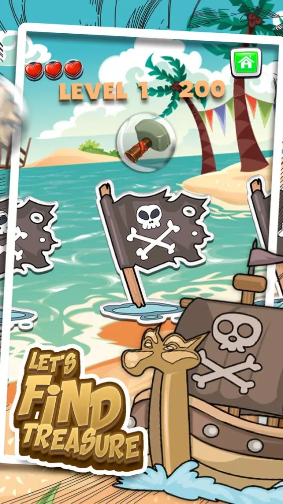 Скриншоты Finding The Shuffle Ball & Hidden Pirates Games