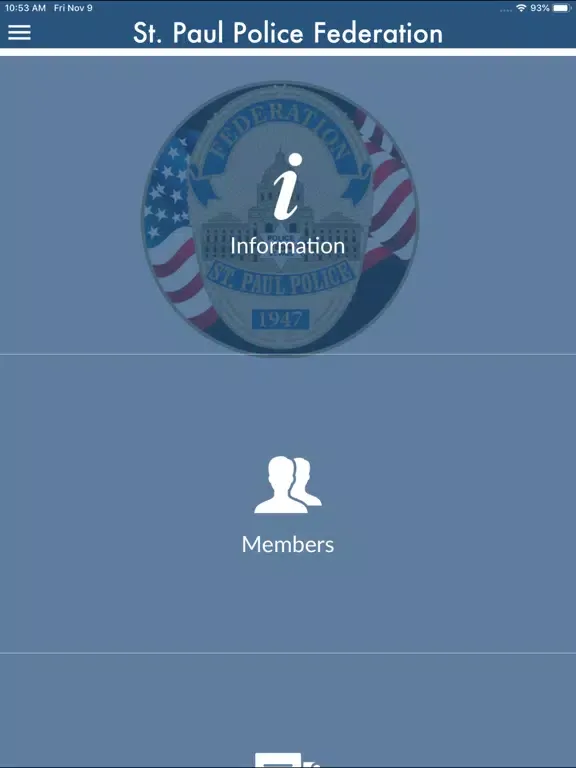 St. Paul Police Federation iPad 应用截图