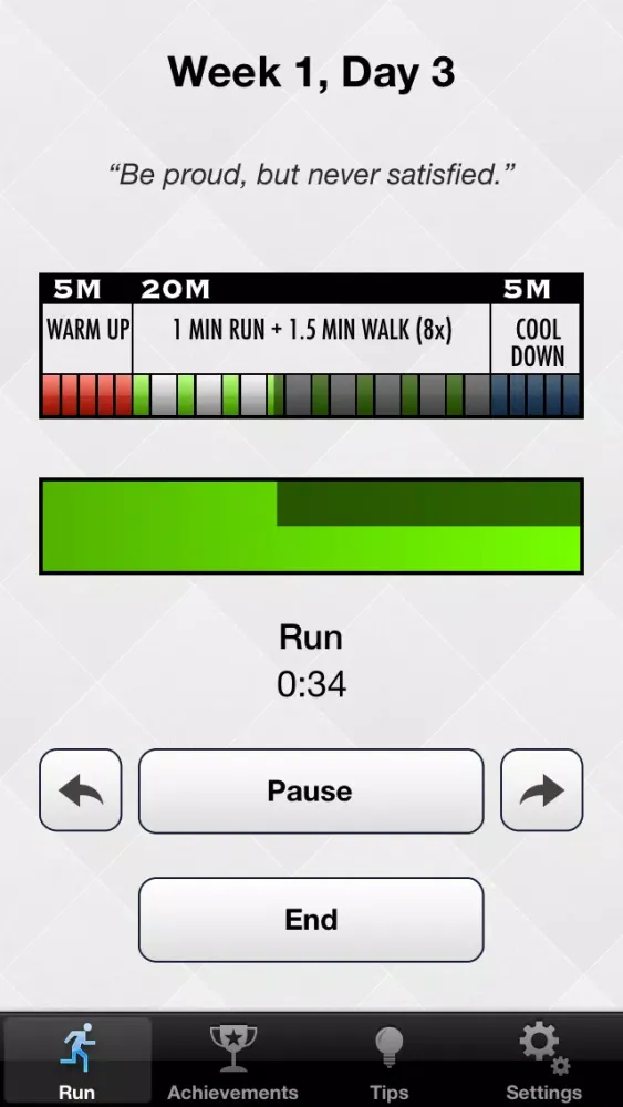 Tangkapan layar 5k - Lose weight, burn calories and get fit & healthy in 8 weeks!