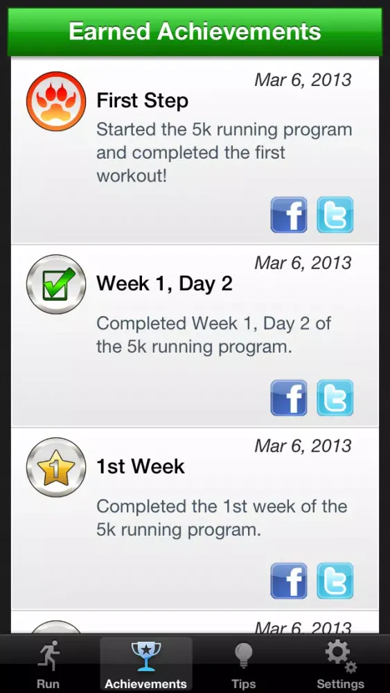 Tangkapan layar 5k - Lose weight, burn calories and get fit & healthy in 8 weeks!