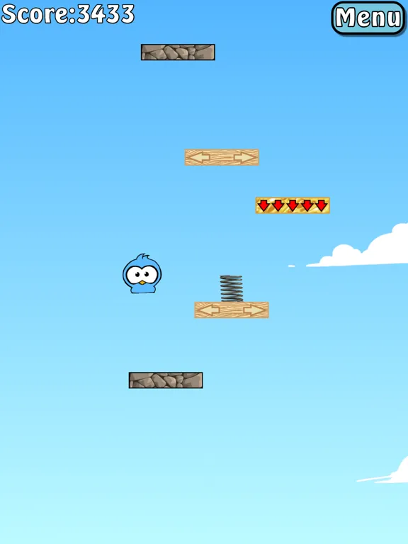 Tangkapan layar Birds Jump HD! iPad 