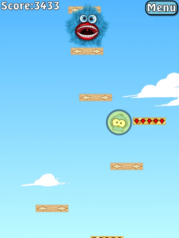 Tangkapan layar Birds Jump HD! iPad 