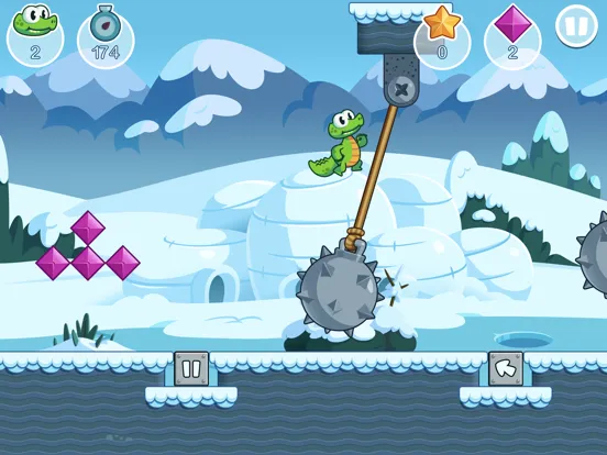 Croc's World Run iPad  Screenshots
