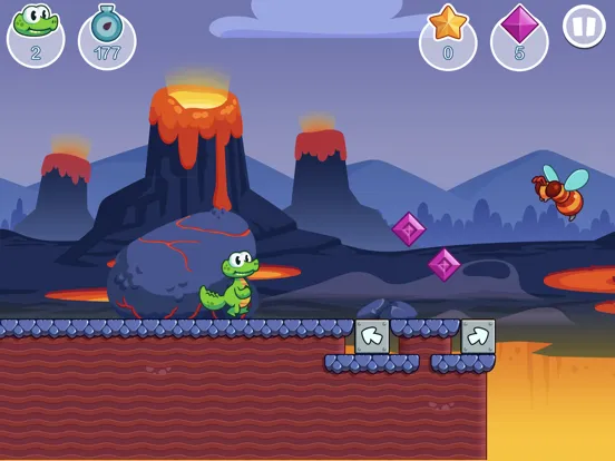 Croc's World Run iPad  Screenshots