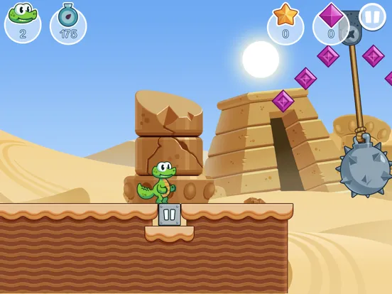 Croc's World Run iPad  Screenshots