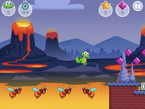 Croc's World Run iPad  Screenshots