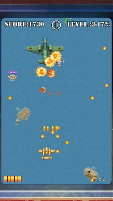 Tangkapan skrin Pacific Wings