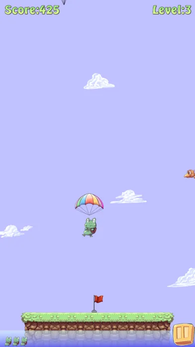 Parachute Frog स्क्रीनशॉट