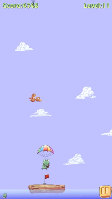 Parachute Frog स्क्रीनशॉट