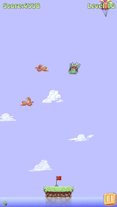 Parachute Frog स्क्रीनशॉट