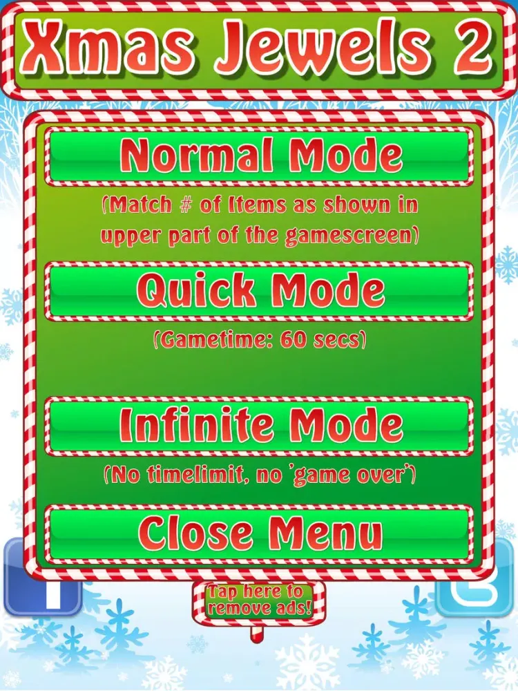Xmas Jewels 2 iPad  스크린샷