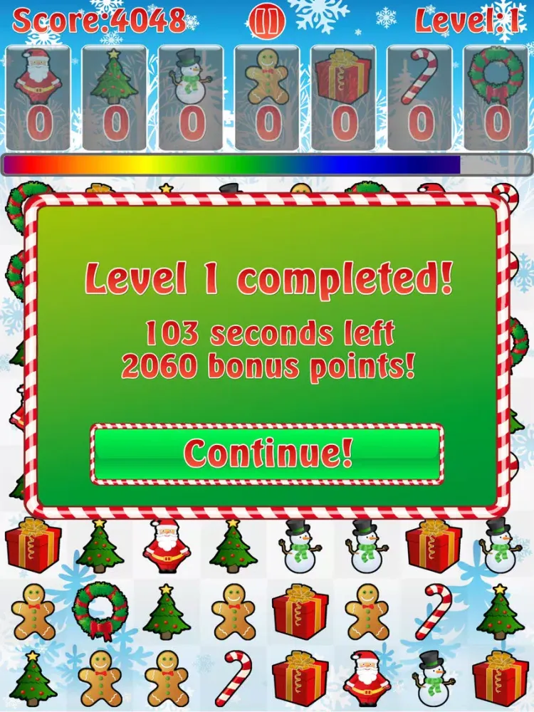 Xmas Jewels 2 iPad  스크린샷