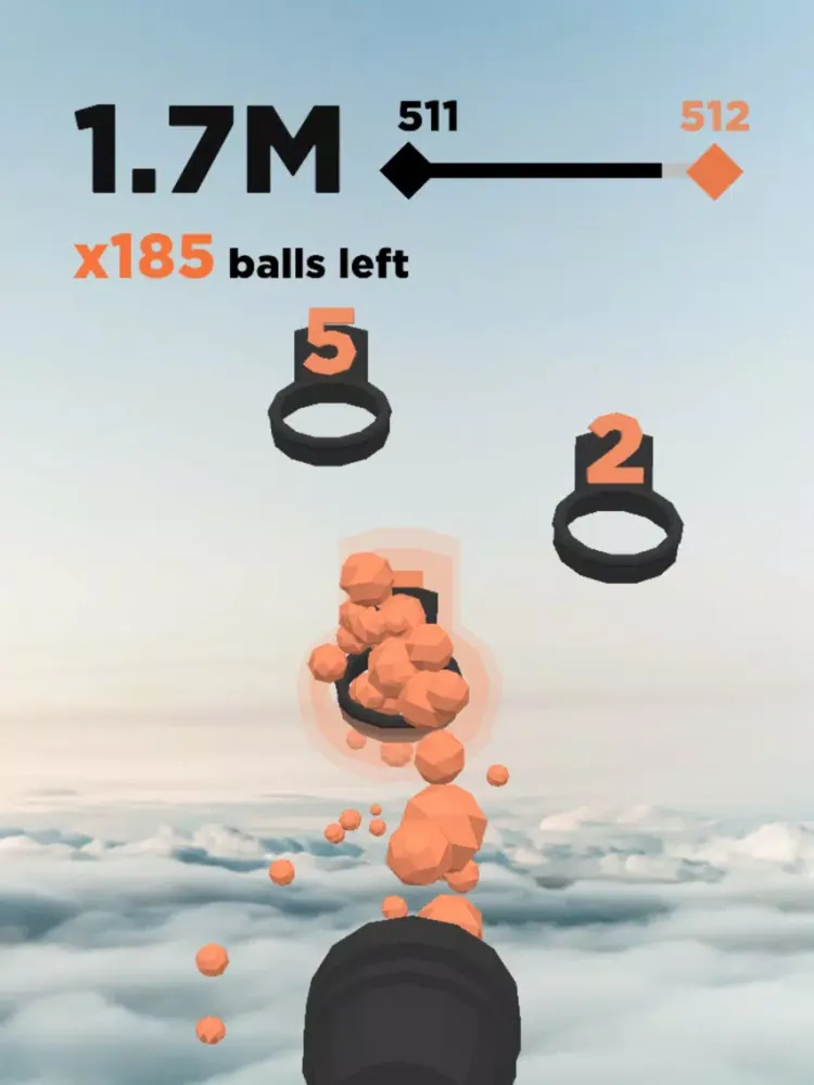 Capturas de tela do Spray Balls iPad 