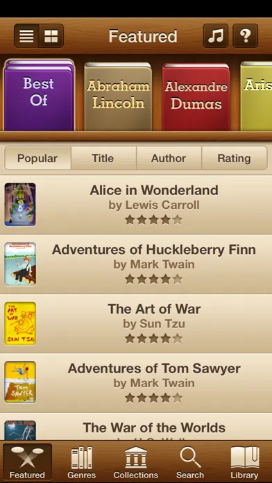 Скриншоты Free Books - 23,469 Classics For Less Than A Cup Of Coffee. An Extensive Ebooks And Audiobooks Library