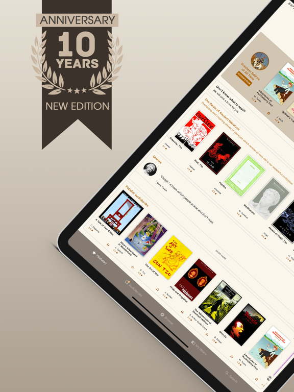 Capturas de pantalla de My Books – Unlimited Library iPad 