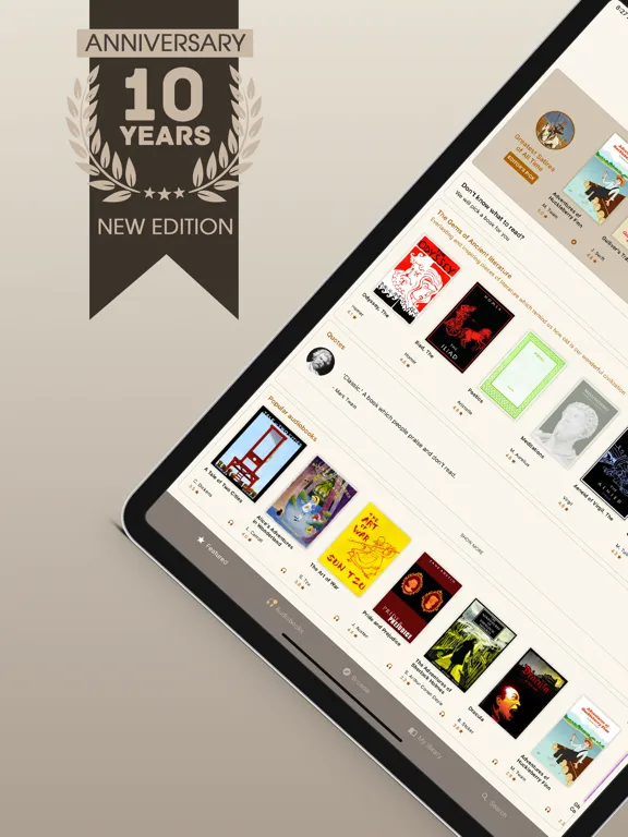 Zrzuty ekranu My Books – Unlimited Library iPad 