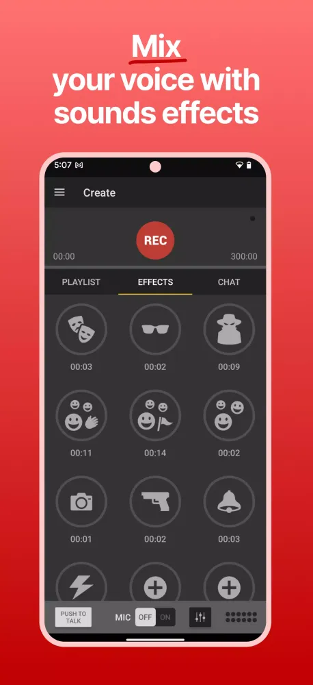 Ảnh chụp màn hình của Podcast Studio