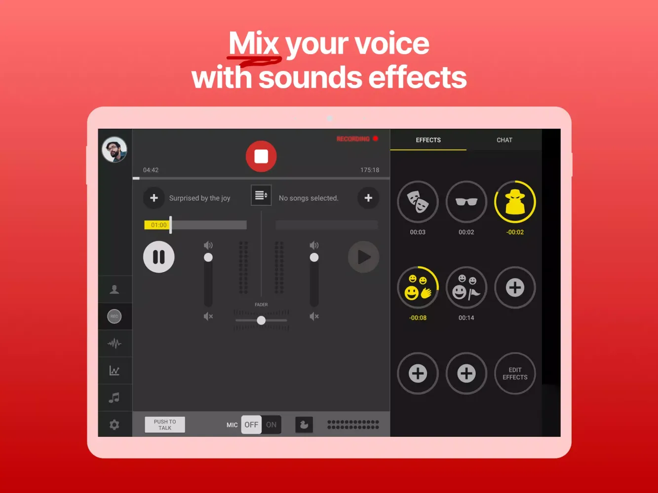 Ảnh chụp màn hình của Podcast Studio