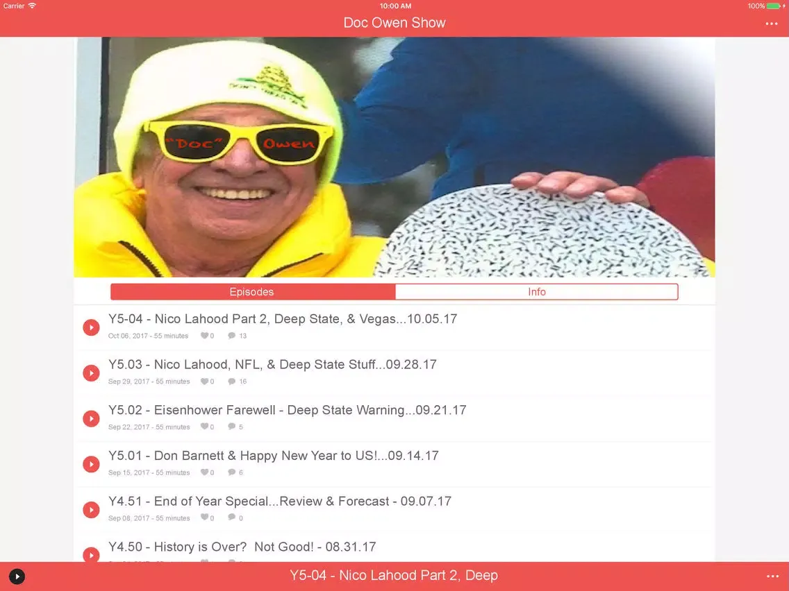 Doc Owen Show iPad  سکرین شاٹس