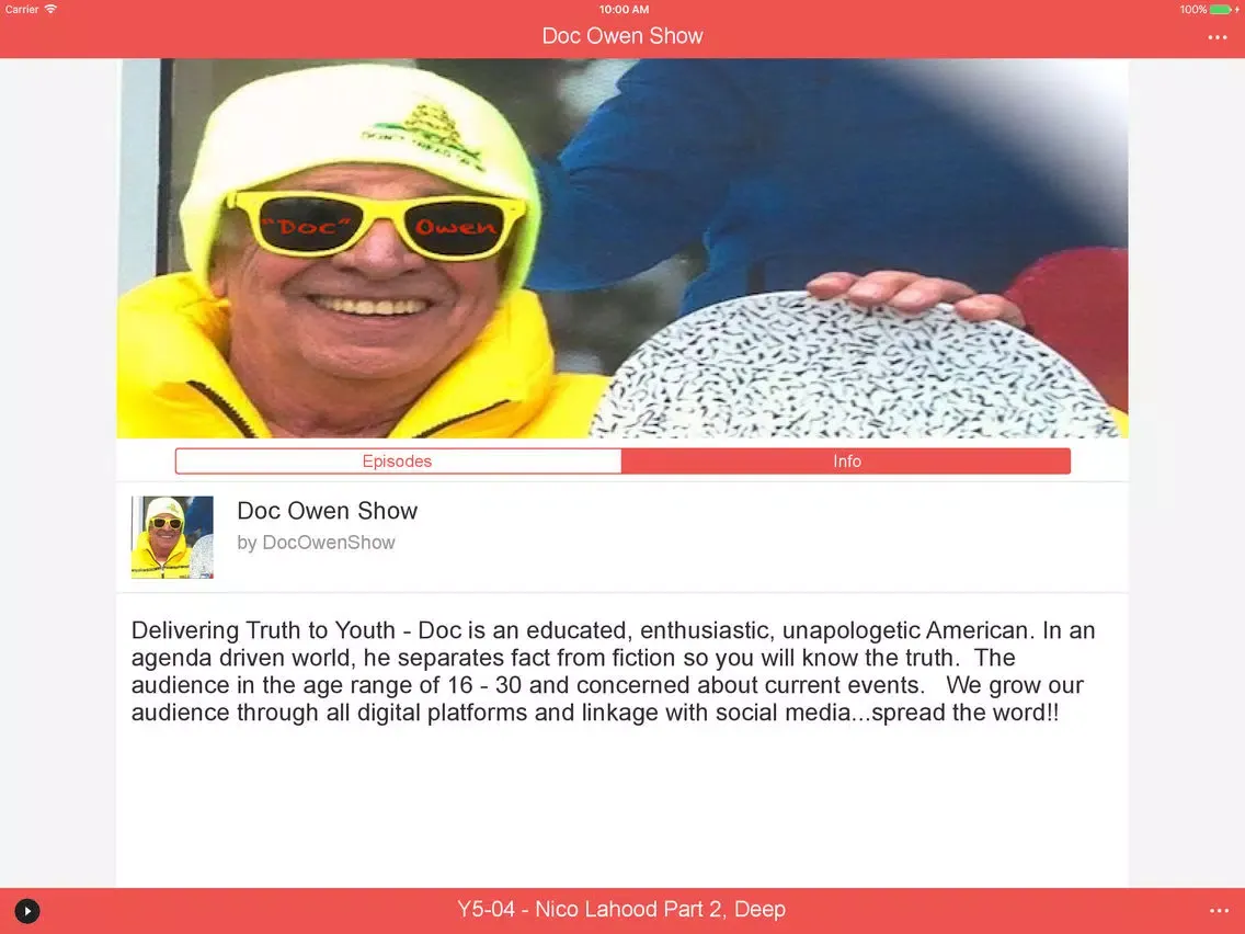 Doc Owen Show iPad  سکرین شاٹس